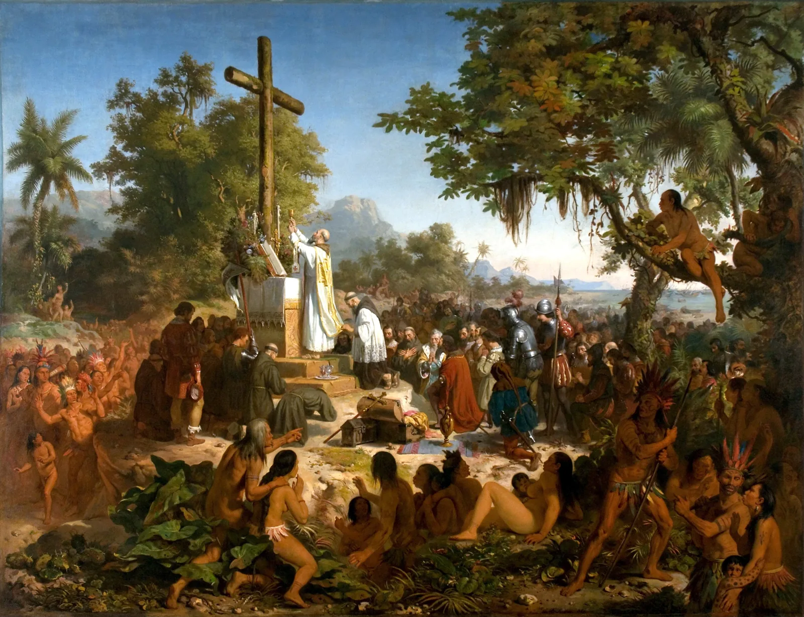 A Primeira Missa no Brasil