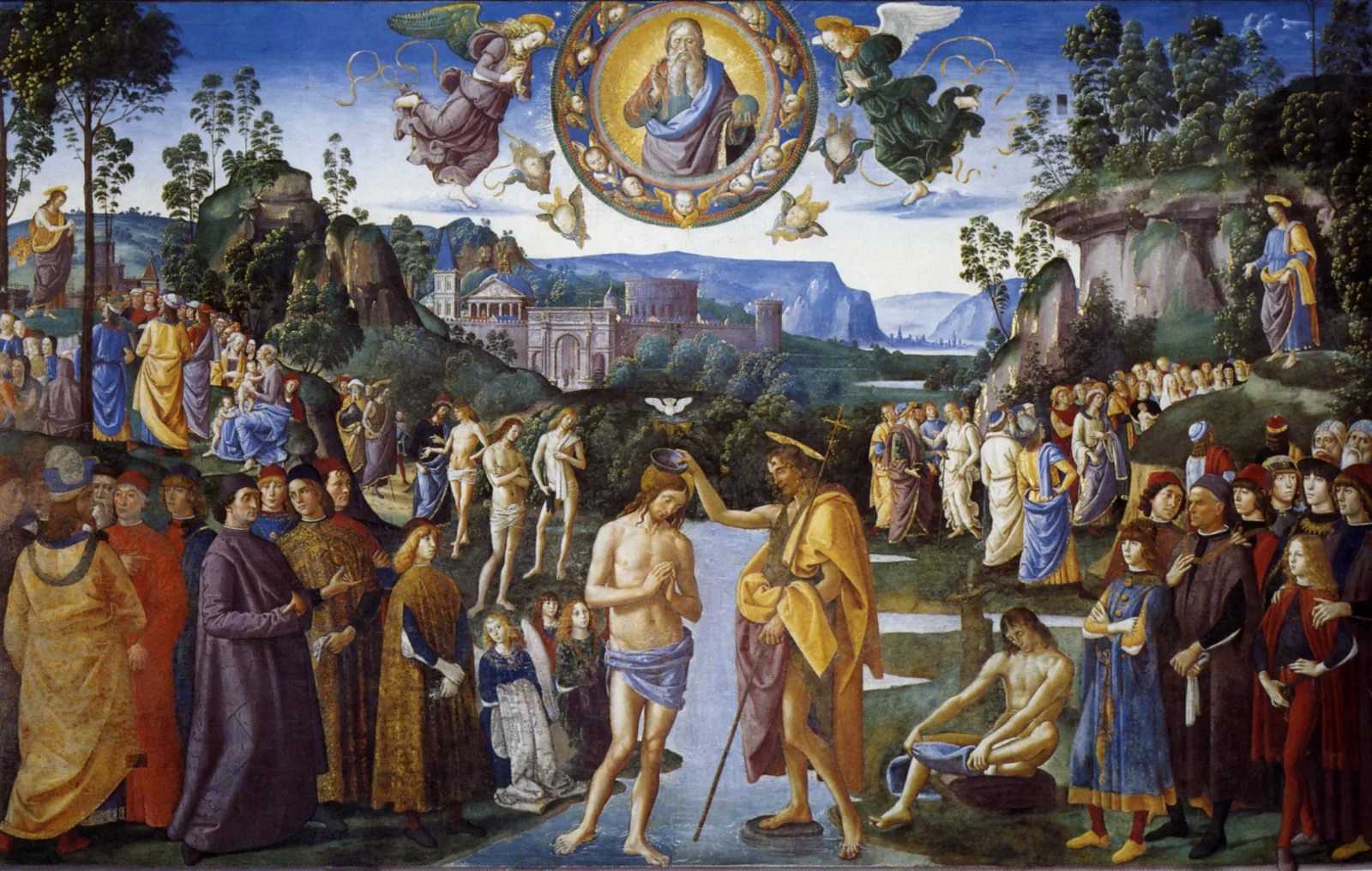 El Bautismo de Jesús en el Jordán